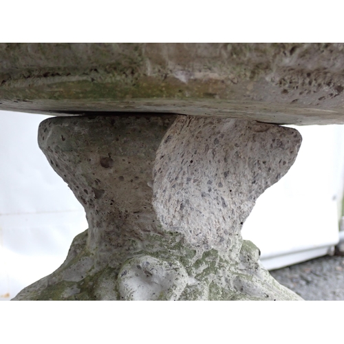 745 - A concrete Planter on pedestal