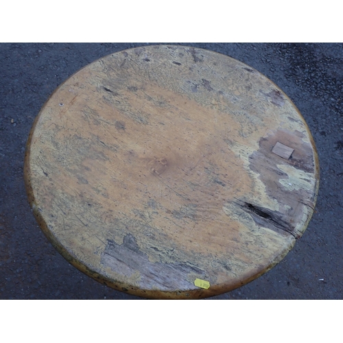 746 - A Victorian cast iron Pub Table