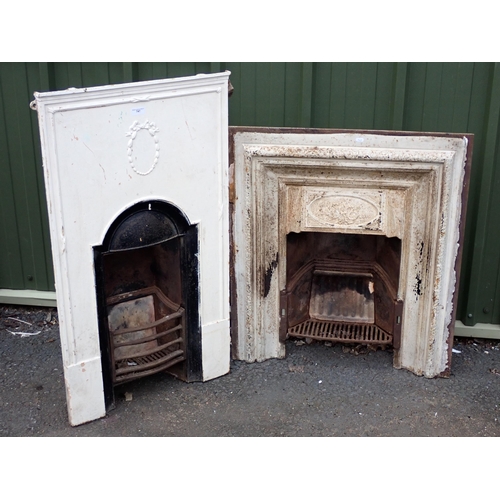 747 - Two 19th Century cast iron Fire Surrounds