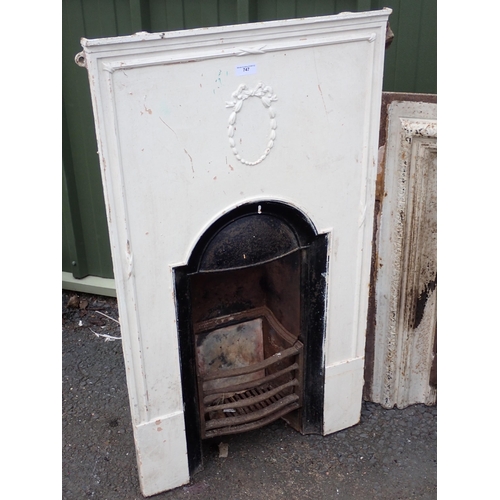 747 - Two 19th Century cast iron Fire Surrounds