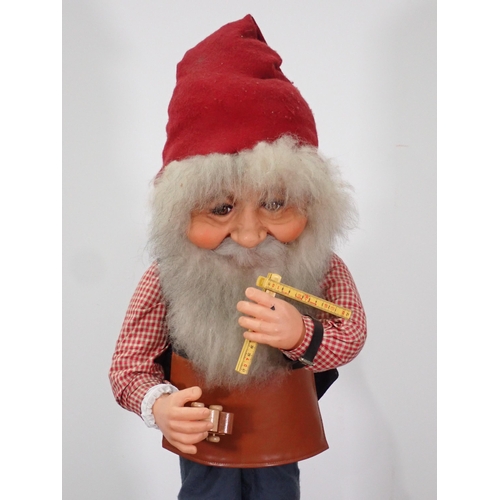 251 - A shop display of a Gnome holding a measuring square, 2ft 8in H