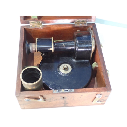 263 - A Waymouth-Cooke Mk.II Naval Range Finder in mahogany case