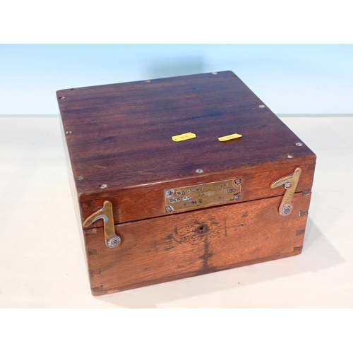 263 - A Waymouth-Cooke Mk.II Naval Range Finder in mahogany case