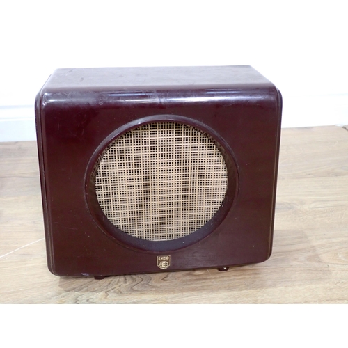 282 - A Strad Bakelite Radio, an Ekho Bakelite Radio and another Bakelite Radio (failed PAT)