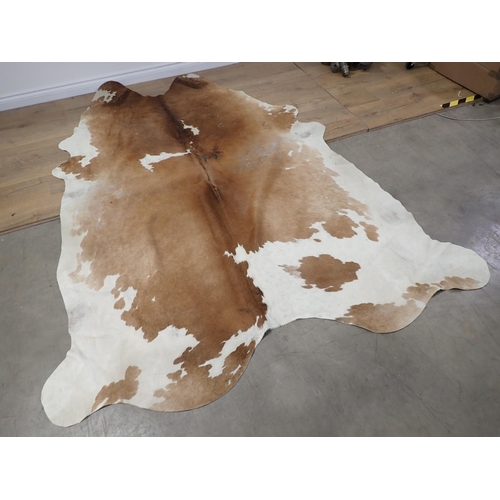 29A - A large skewbald Cow Hide 8ft L x 5ft 6in W