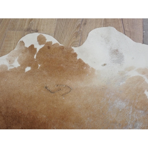 29A - A large skewbald Cow Hide 8ft L x 5ft 6in W