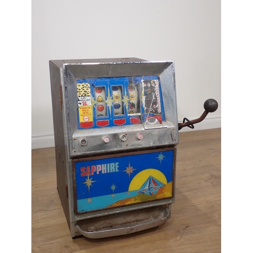 342 - A Supertest Game Machine (failed PAT) and a Sapphire Fruit Machine, A/F (passed PAT)