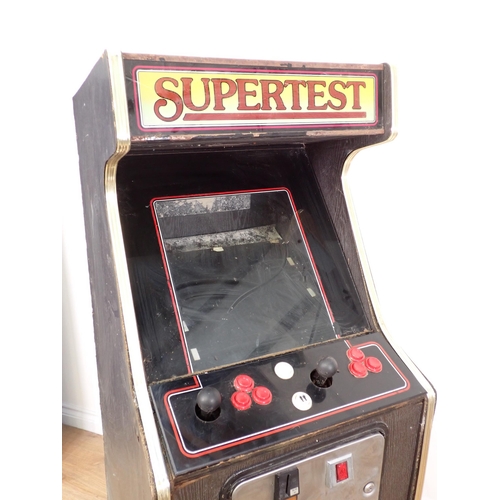 342 - A Supertest Game Machine (failed PAT) and a Sapphire Fruit Machine, A/F (passed PAT)