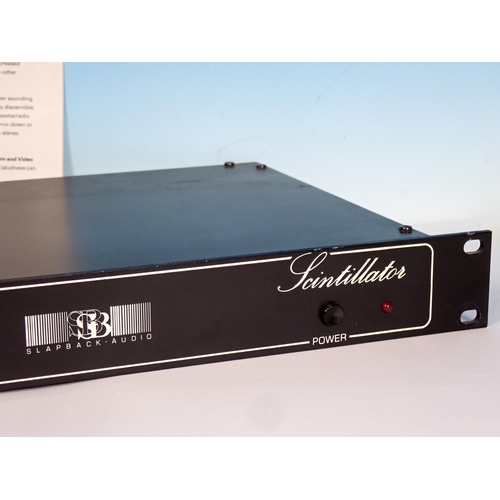 376 - A Slapback audio Scintillator with manual (passed PAT)