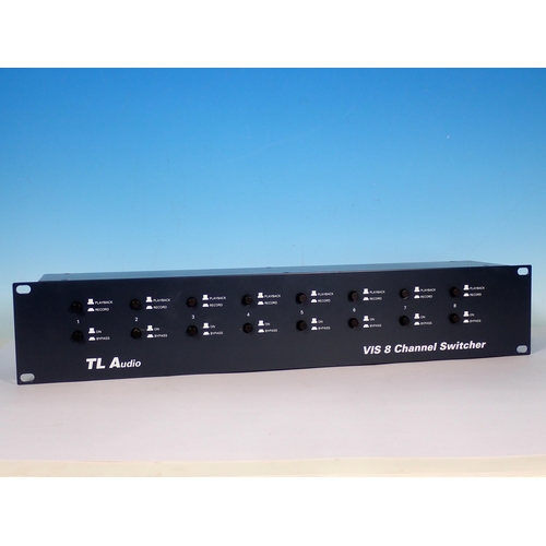 386 - A TLA Audio VIS 8-Channel Switcher with manual (passed PAT)