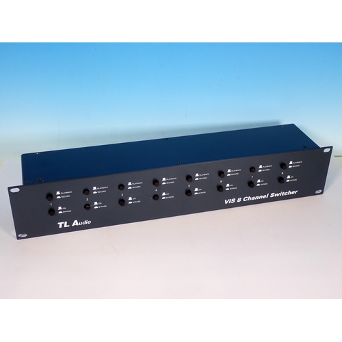 386 - A TLA Audio VIS 8-Channel Switcher with manual (passed PAT)