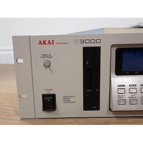 396 - An Akai Professional S3000 Sampler with manual (passed PAT)