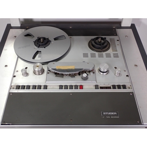 400 - A Studer 1/4'' B67 stereo mastering Tape Recorder (passed PAT)