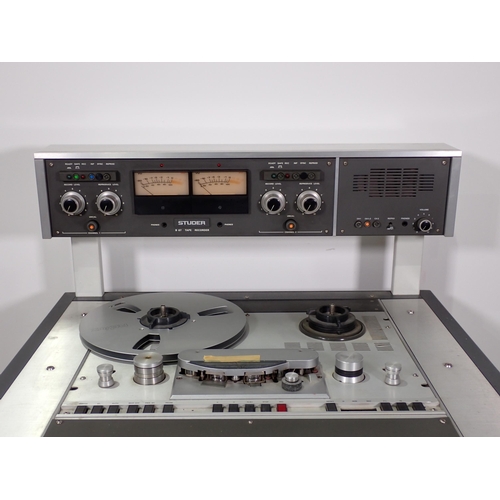 400 - A Studer 1/4'' B67 stereo mastering Tape Recorder (passed PAT)