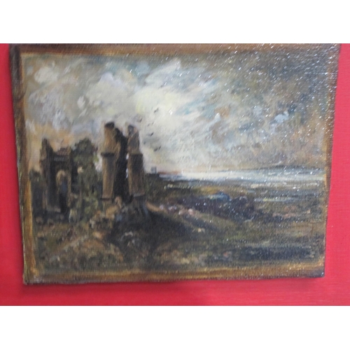 403 - TERRY GOODE-SMEETH. A selection of oil miniature Vignettes on canvas, laid down on panels, after Con... 