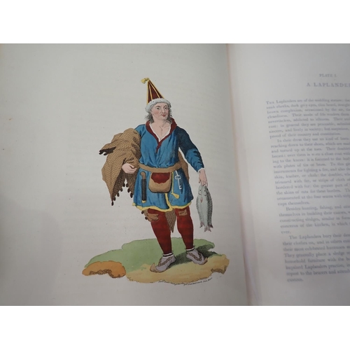 73 - HARDING Edward, Costume of the Russian Empire, illustrated with coloured engravings, pub London, T.B... 