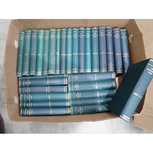 1 - Twenty nine bound volumes of Woolhope Club Transactions, various dates late 19th century to early 20... 