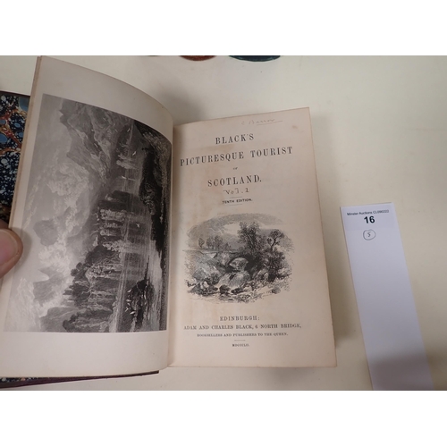 16 - PORTER Miss Jane, The Scottish Chiefs, revised and corrected, pub. Geo Virtue, 2 vols, Edit W. Shaw-... 