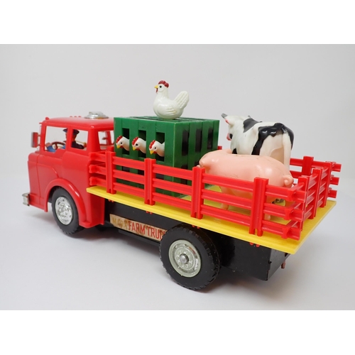 177 - A boxed battery operated Marx Farm Truck