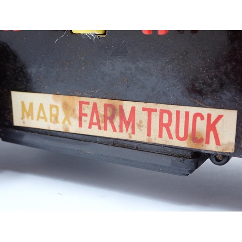 177 - A boxed battery operated Marx Farm Truck