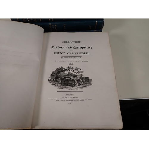 2 - Duncumbe, John, Collections towards the History and Antiquities of the County of Hereford, Vol I pub... 