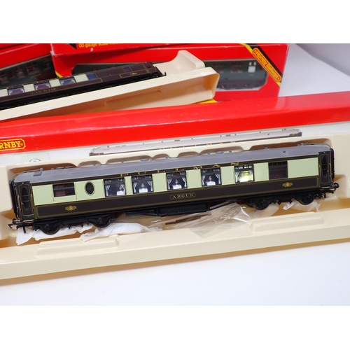 211 - Two boxed Hornby Superdetail 00 gauge Pullman Coaches, four Hornby Southern Region Coaches and two I... 