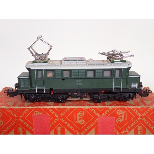 216 - A part boxed Marklin HO gauge 3-rail 2-6-0 Locomotive and Tender, a boxed 3-rail 0-6-0 Tank Locomoti... 