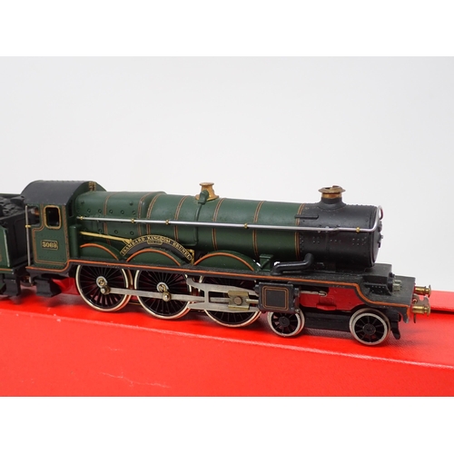 224 - An unboxed Wrenn 00 gauge Castle Class Locomotive 'Isambard Kingdom Brunel' with repainted chassis