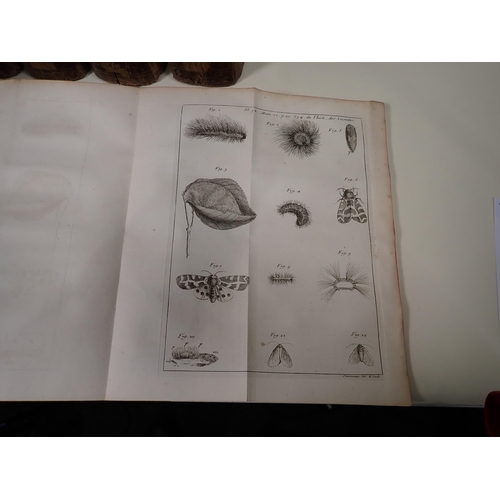 24 - M. De. REAUMUR. Memoirs pour Servir A L'Histoire des Insectes, Sur les Chenniles and Sur les Pappilo... 