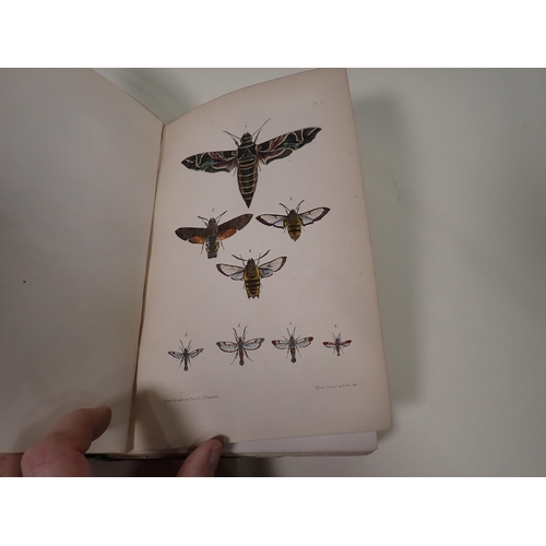 25 - MORRIS REV F.O., A Natural History of British Moths, in four volumes, pub London, Henry Edward Knox,... 