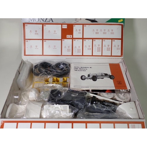 257 - A boxed Pocher Muletto Alfa Romeo 8C.2300 Monza Kit