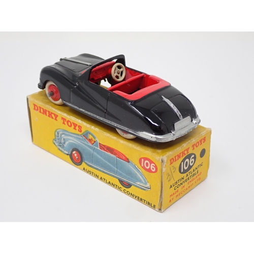 267 - A boxed Dinky Toys No.106 black Austin Atlantic