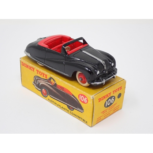 267 - A boxed Dinky Toys No.106 black Austin Atlantic