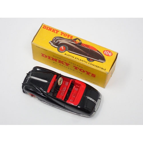 267 - A boxed Dinky Toys No.106 black Austin Atlantic