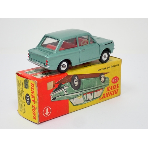 268 - A boxed Dinky Toys No.138 green Hillman Minx