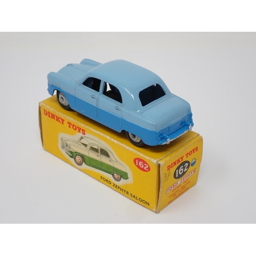 272 - A boxed Dinky Toys No.162 blue Ford Zephyr