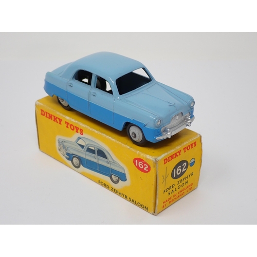 272 - A boxed Dinky Toys No.162 blue Ford Zephyr