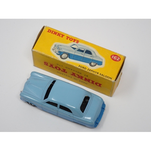 272 - A boxed Dinky Toys No.162 blue Ford Zephyr