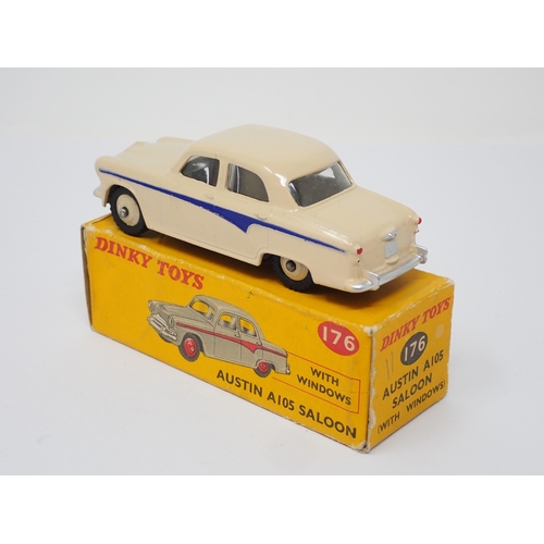 274 - A boxed Dinky Toys No.176 cream Austin A105