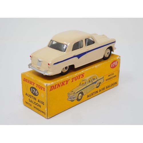 274 - A boxed Dinky Toys No.176 cream Austin A105