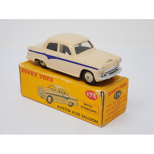 274 - A boxed Dinky Toys No.176 cream Austin A105