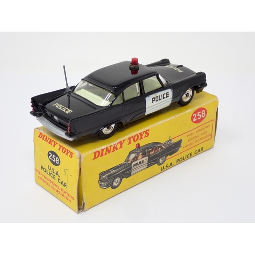 284 - A boxed Dinky Toys No.258 De Soto Police Patrol Car