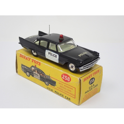 284 - A boxed Dinky Toys No.258 De Soto Police Patrol Car