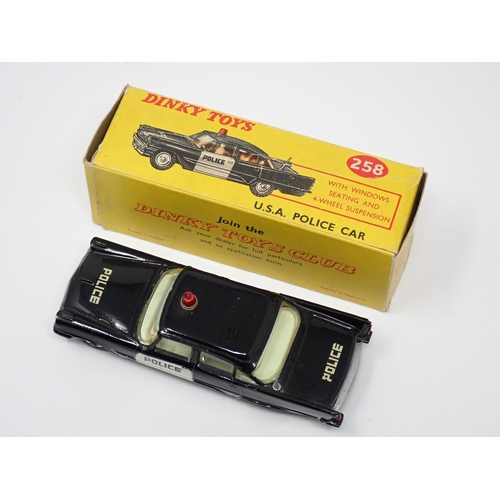 284 - A boxed Dinky Toys No.258 De Soto Police Patrol Car