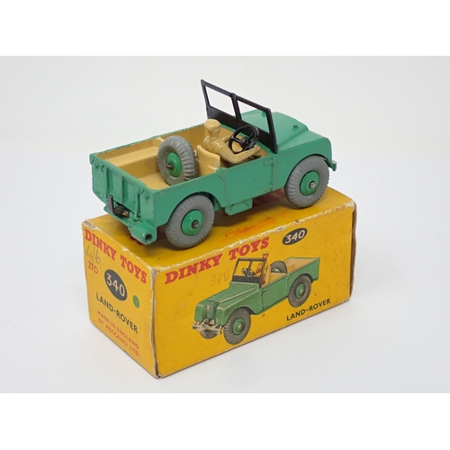 288 - A boxed Dinky Toys No.340 green Land Rover