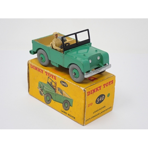 288 - A boxed Dinky Toys No.340 green Land Rover