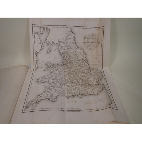 29 - A bound volume of County Maps drawn and engraved for Lewis's Topographical Dictionary, some folding,... 