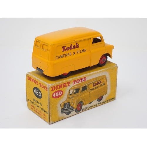 295 - A boxed Dinky Toys No.480 'Kodak' Bedford Van