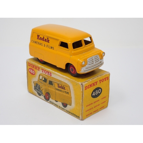 295 - A boxed Dinky Toys No.480 'Kodak' Bedford Van