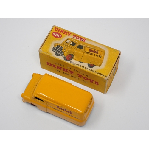 295 - A boxed Dinky Toys No.480 'Kodak' Bedford Van